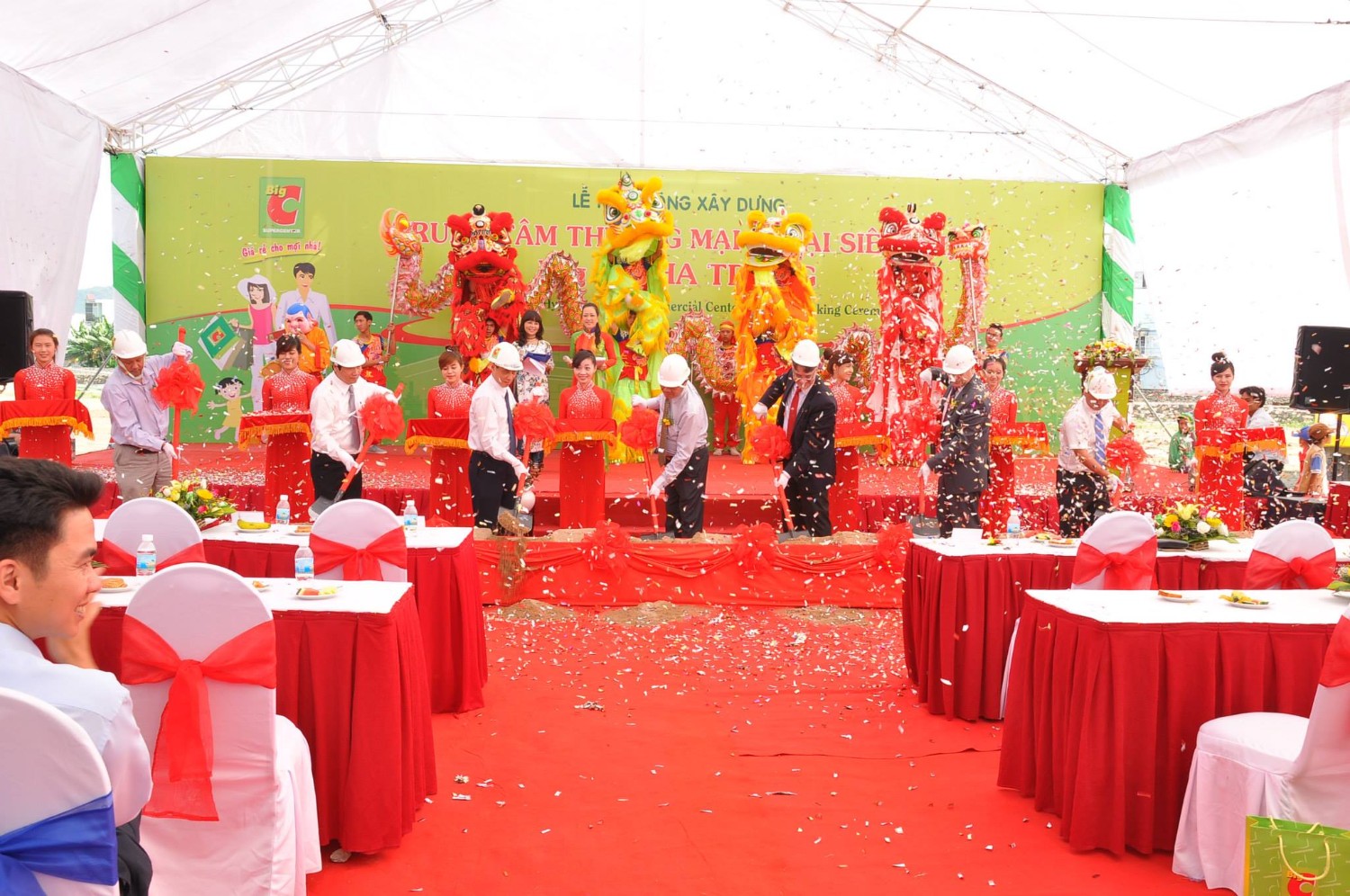 Lễ khởi công Big C Nha Trang