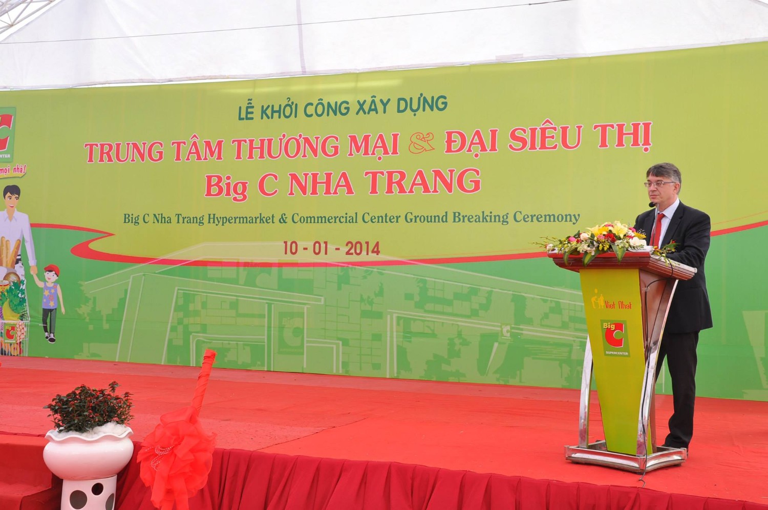 Lễ khởi công Big C Nha Trang