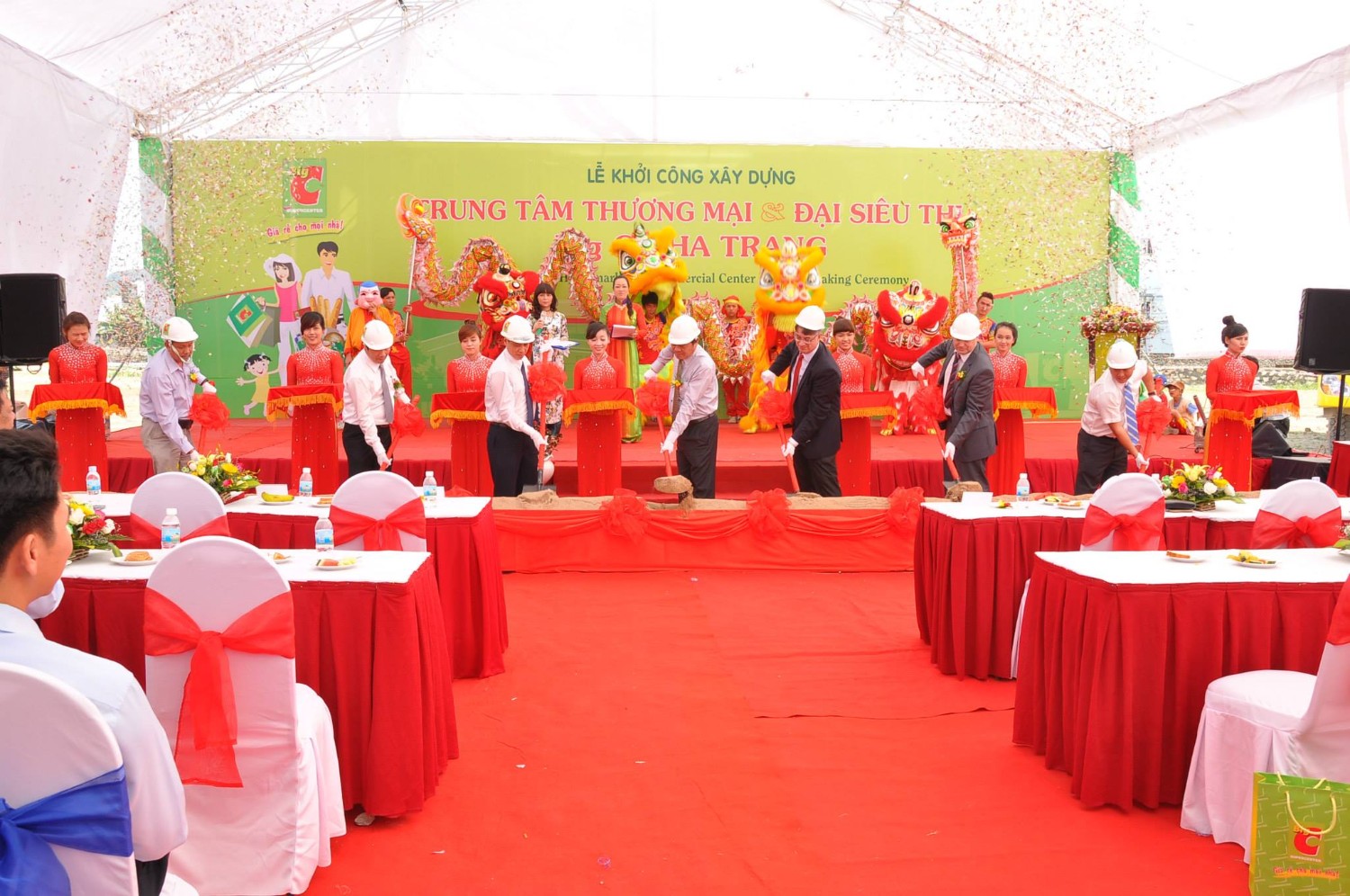 Lễ khởi công Big C Nha Trang