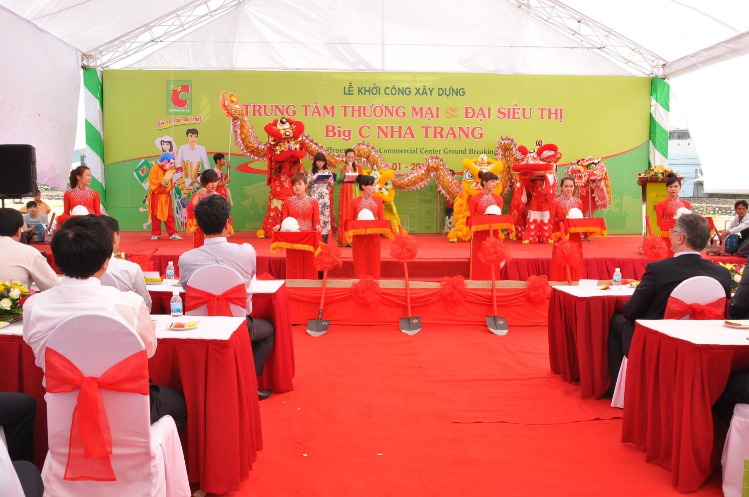 Lễ khởi công Big C Nha Trang