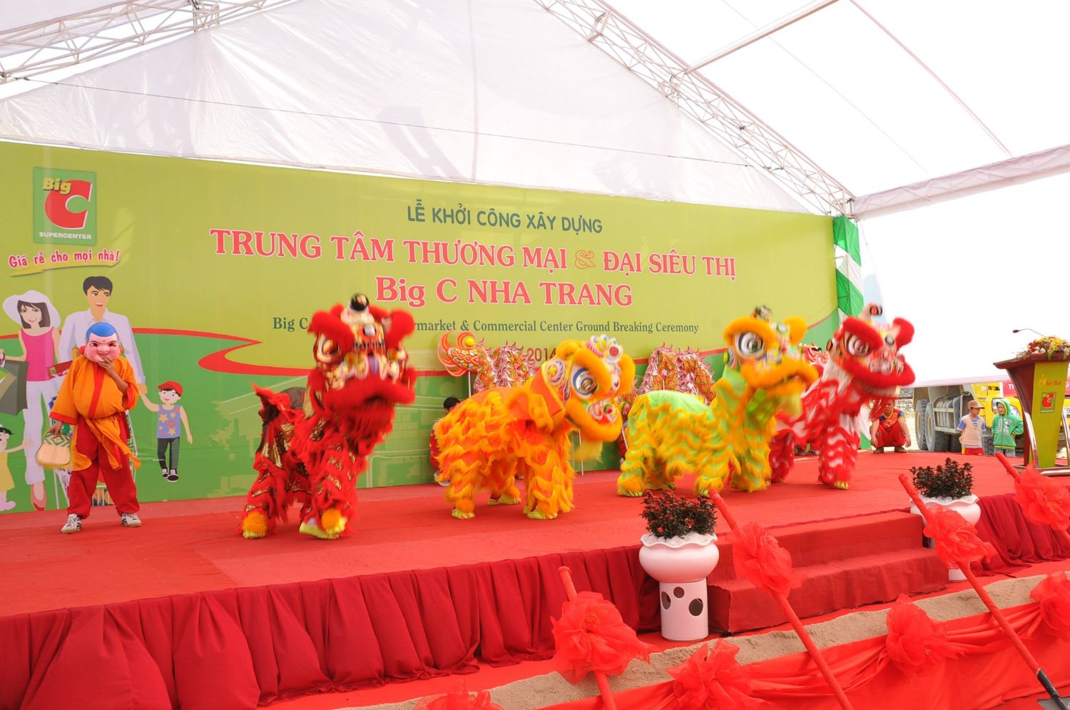 Lễ khởi công Big C Nha Trang