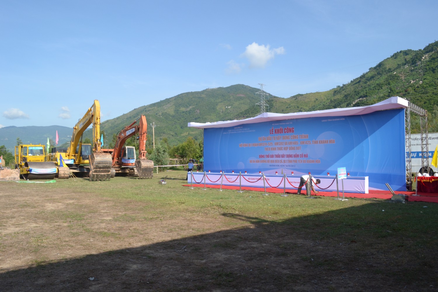 Khởi công QL 1A-Cổ Mã