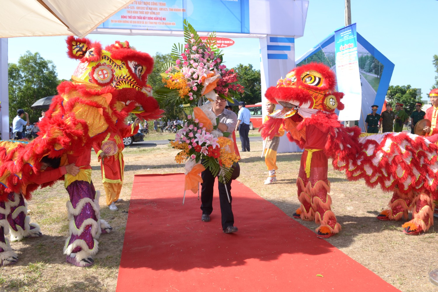 Khởi công QL 1A-Cổ Mã