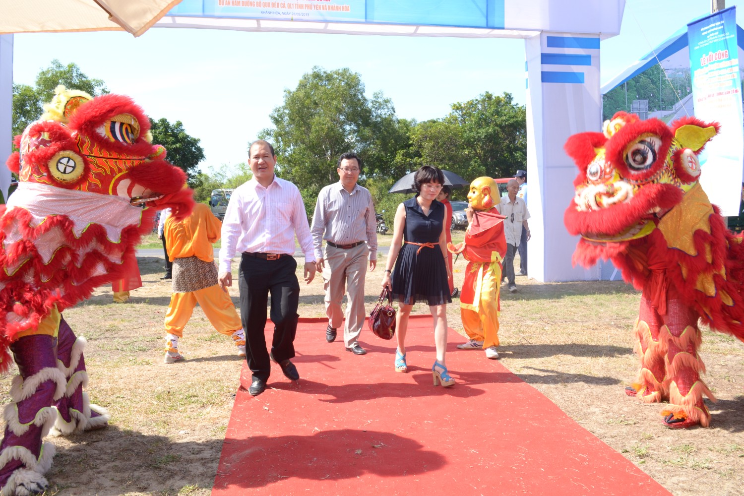 Khởi công QL 1A-Cổ Mã