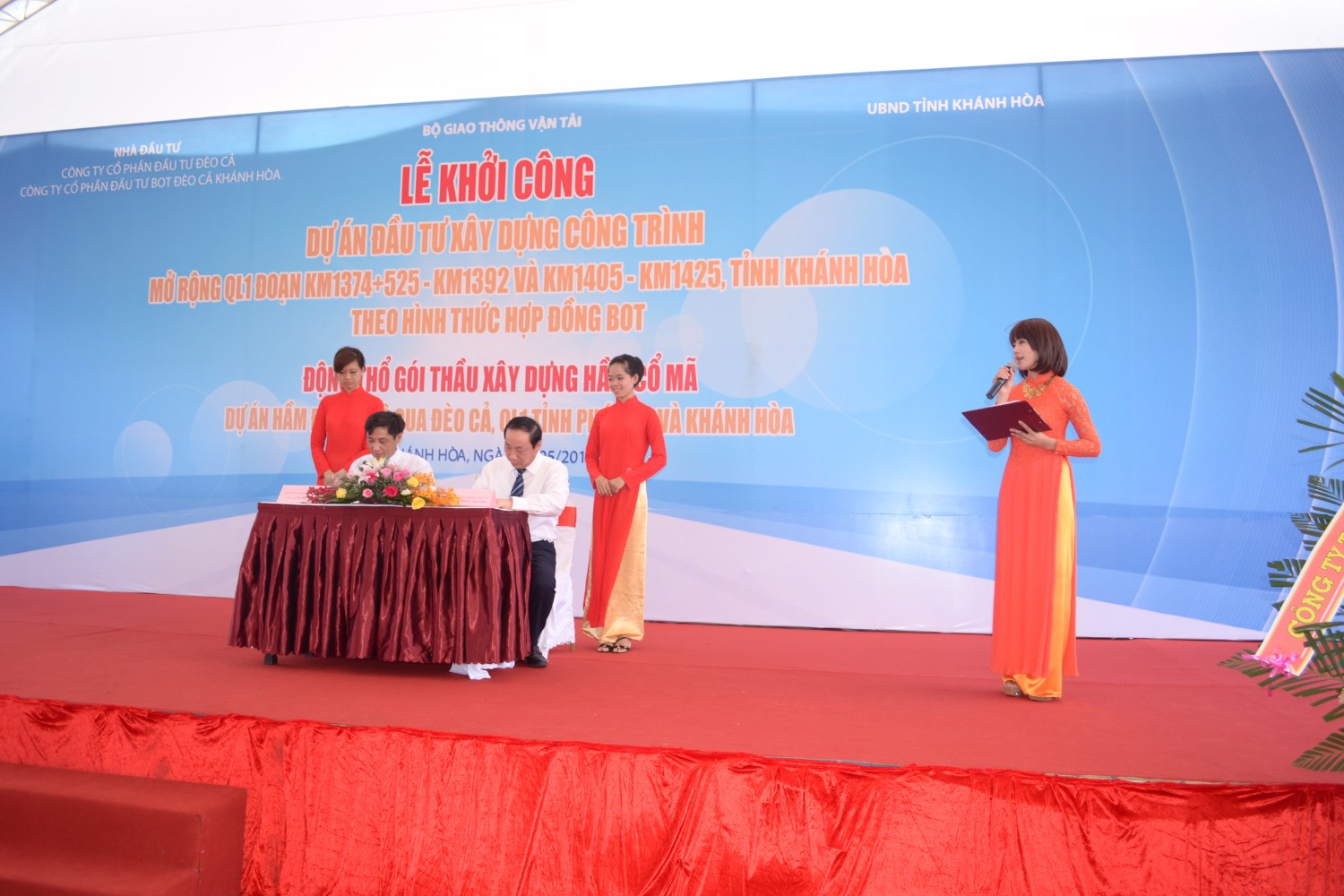 Khởi công QL 1A-Cổ Mã