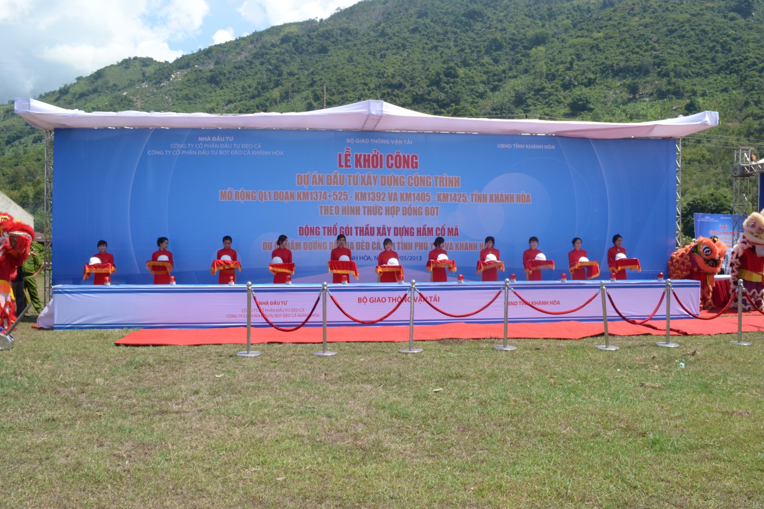 Khởi công QL 1A-Cổ Mã