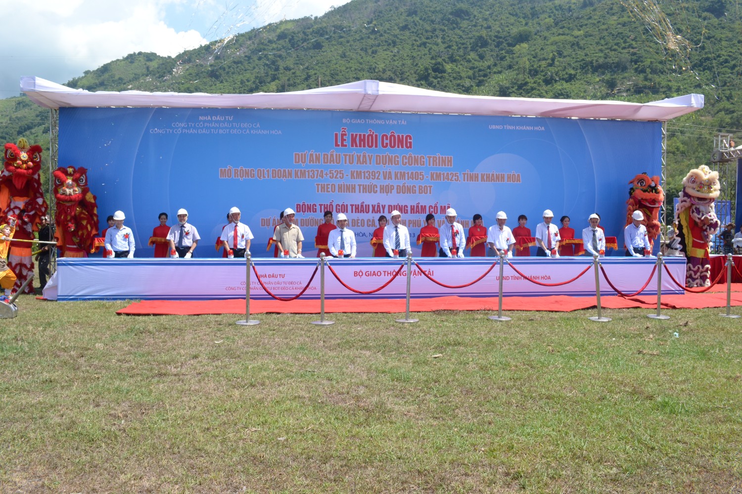 Khởi công QL 1A-Cổ Mã