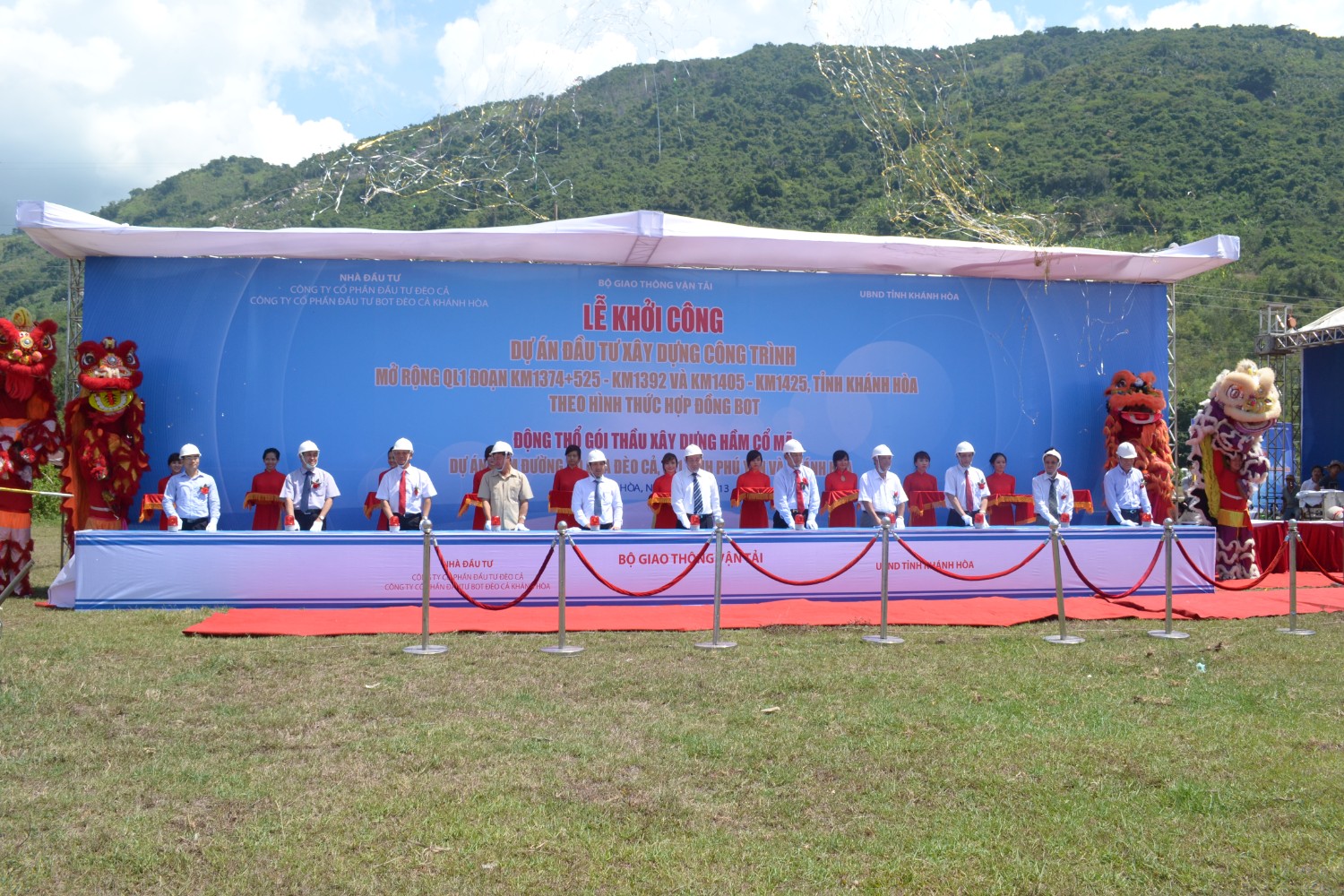 Khởi công QL 1A-Cổ Mã