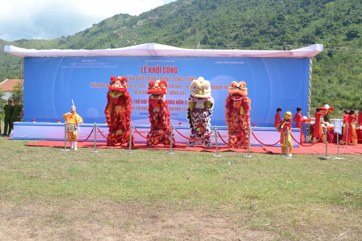 Khởi công QL 1A-Cổ Mã