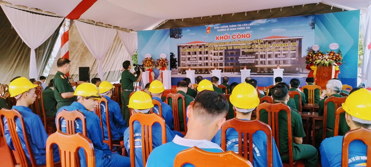 KHỞI CÔNG NHÀ Ở HV SQTT