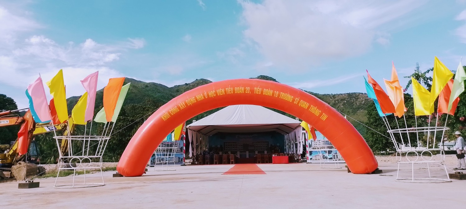 KHỞI CÔNG NHÀ Ở HV SQTT