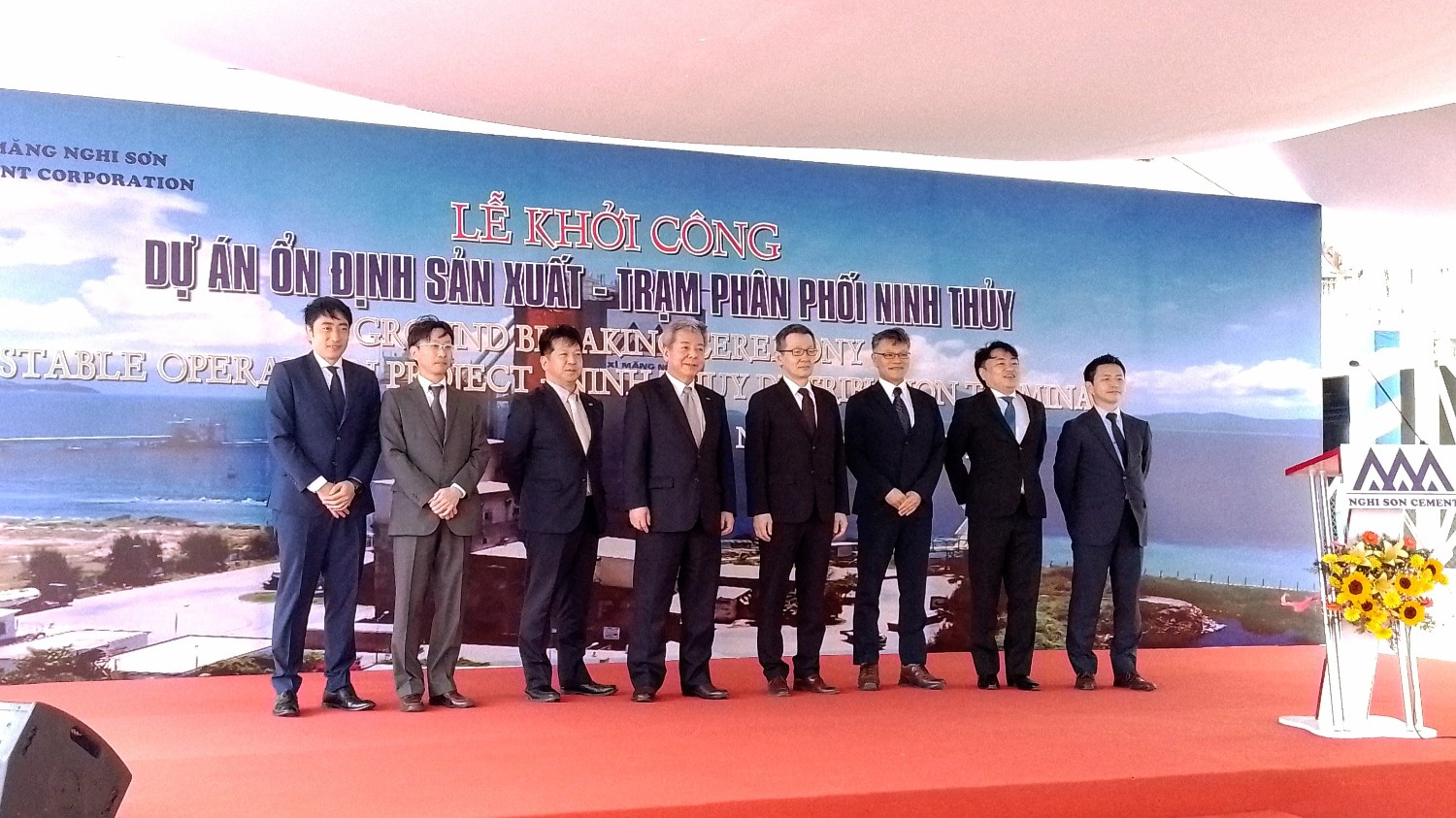KHỞI CÔNG CEMENT NGHI SƠN