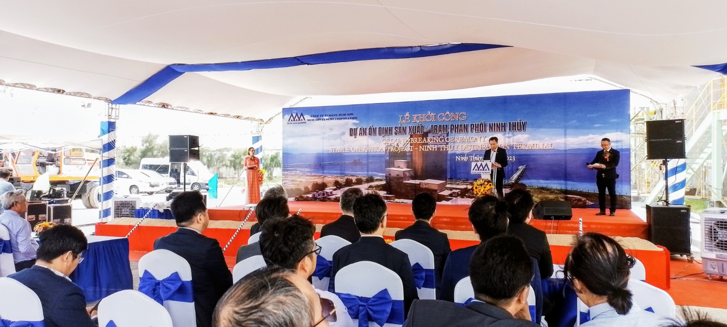 KHỞI CÔNG CEMENT NGHI SƠN