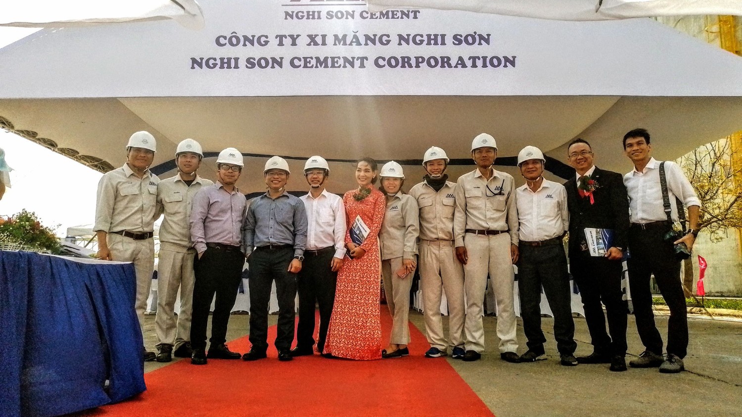 KHỞI CÔNG CEMENT NGHI SƠN