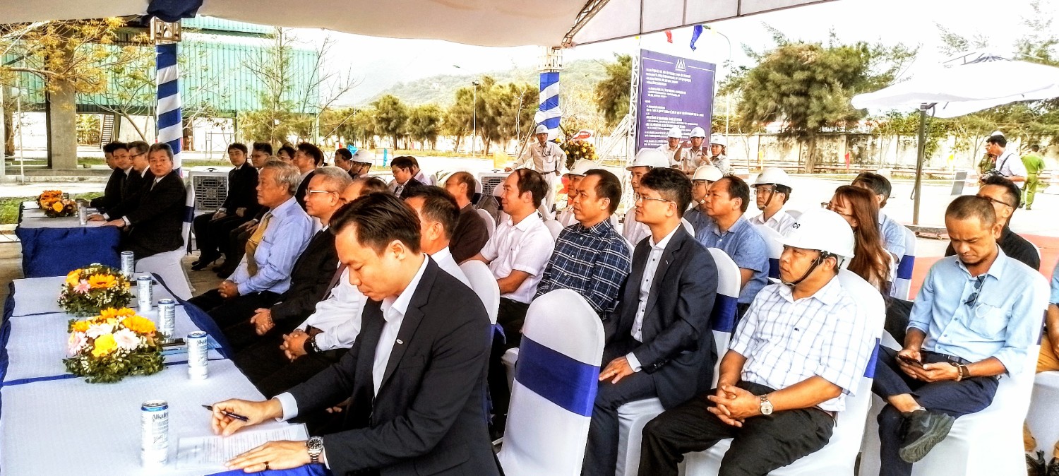KHỞI CÔNG CEMENT NGHI SƠN