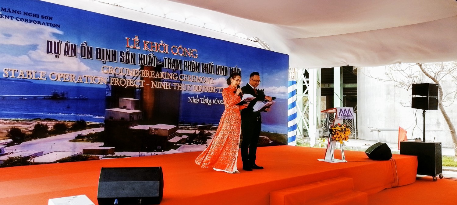 KHỞI CÔNG CEMENT NGHI SƠN