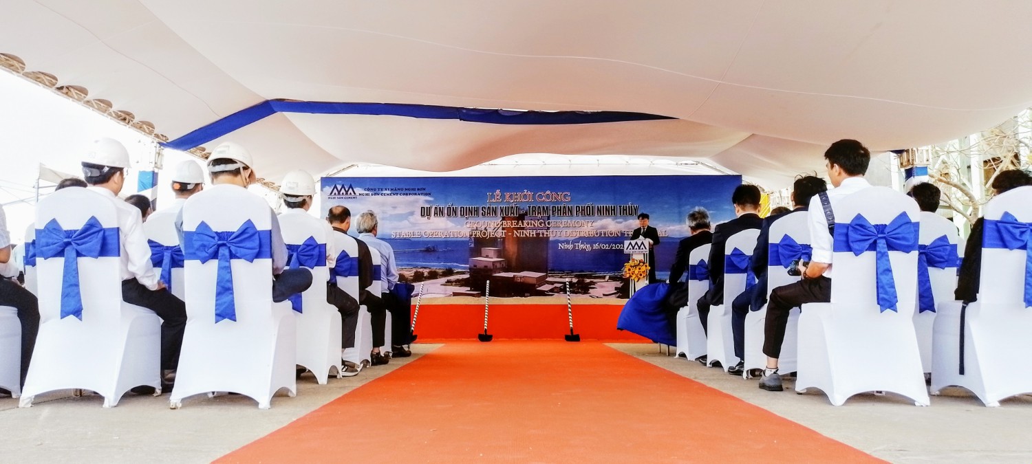 KHỞI CÔNG CEMENT NGHI SƠN