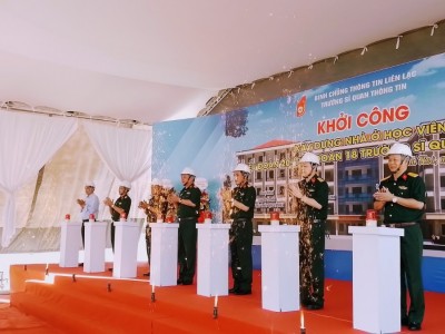 KHỞI CÔNG NHÀ Ở HV SQTT